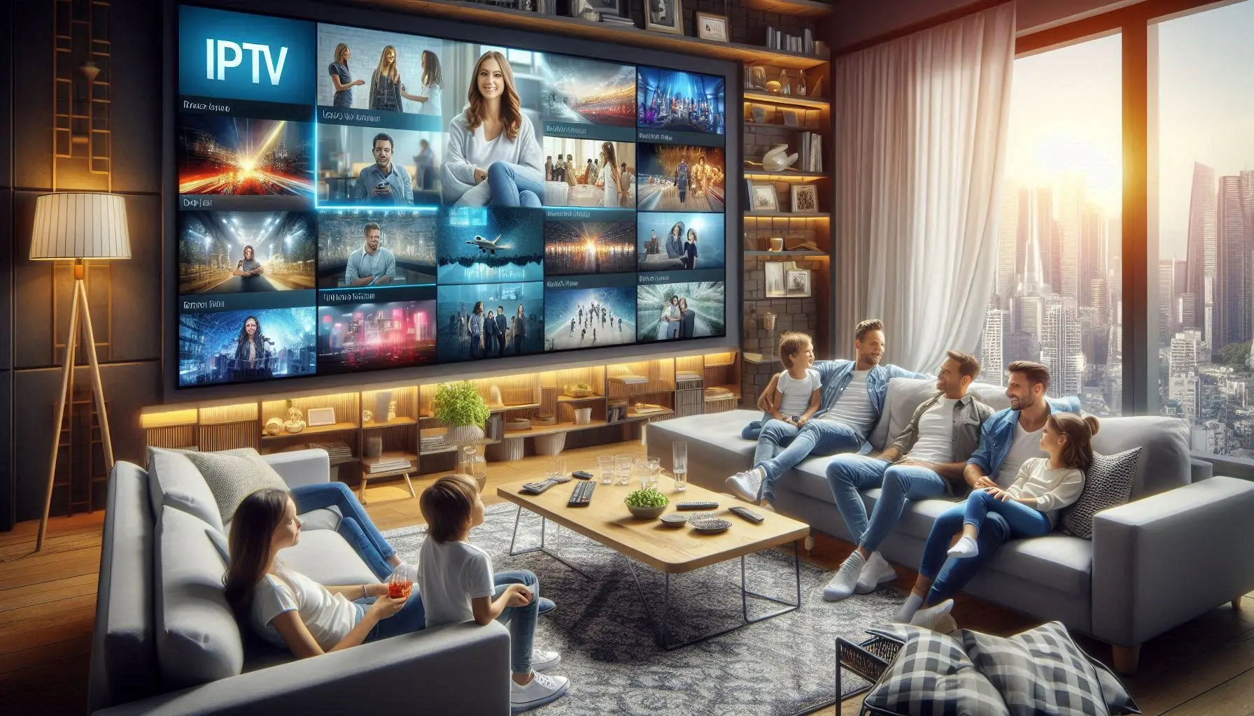 IPTV multi connection streaming on multiple devices.