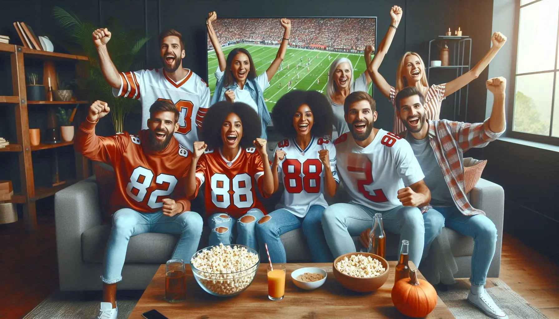 Illustration showing IPTV series links features and setup