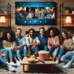 A side-by-side comparison showing the sharp, detailed picture of a 4K IPTV stream versus a blurry standard definition image on a modern smart TV.